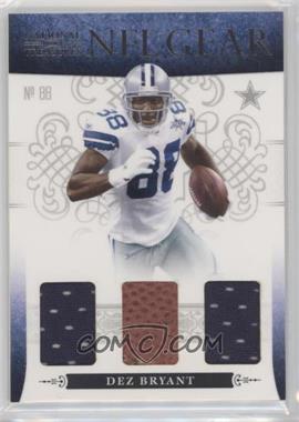 2010 Playoff National Treasures - NFL Gear - Trios #4 - Dez Bryant /25