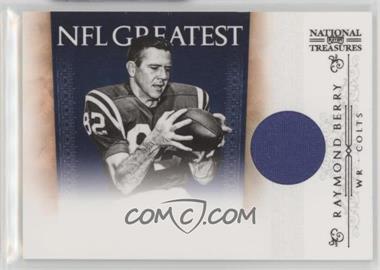2010 Playoff National Treasures - NFL Greatest - Materials #16 - Raymond Berry /99