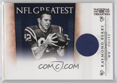 2010 Playoff National Treasures - NFL Greatest - Materials #16 - Raymond Berry /99