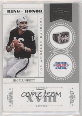 2010 Playoff National Treasures - Ring of Honor #20 - Jim Plunkett /99
