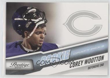 2010 Playoff Prestige - [Base] - Draft Picks Light Blue #224 - Corey Wootton /999