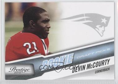 2010 Playoff Prestige - [Base] - Draft Picks Light Blue #232 - Devin McCourty /999