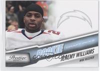 Jeremy williams #/999