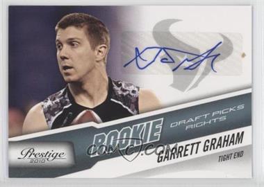 2010 Playoff Prestige - [Base] - Rookie Draft Picks Rights Autographs #243 - Garrett Graham /799