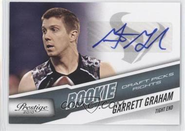 2010 Playoff Prestige - [Base] - Rookie Draft Picks Rights Autographs #243 - Garrett Graham /799