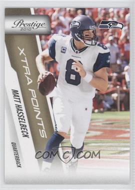 2010 Playoff Prestige - [Base] - Xtra Points Gold #177 - Matt Hasselbeck /250