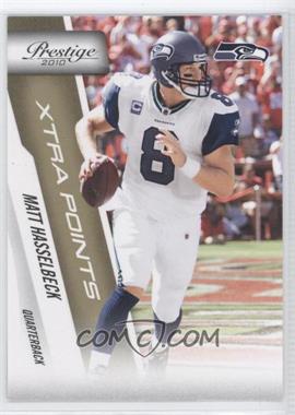 2010 Playoff Prestige - [Base] - Xtra Points Gold #177 - Matt Hasselbeck /250