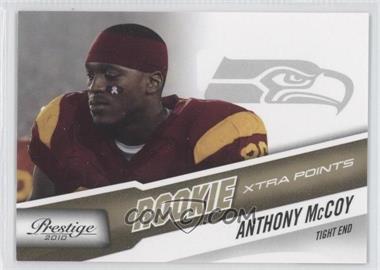 2010 Playoff Prestige - [Base] - Xtra Points Gold #206 - Anthony McCoy /250