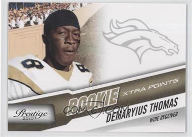 2010 Playoff Prestige - [Base] - Xtra Points Gold #230 - Demaryius Thomas /250