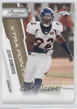 2010 Playoff Prestige - [Base] - Xtra Points Gold #60 - Elvis Dumervil /250