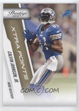 2010 Playoff Prestige - [Base] - Xtra Points Gold #67 - Calvin Johnson, Jr. /250