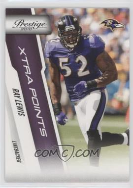 2010 Playoff Prestige - [Base] - Xtra Points Purple #17 - Ray Lewis /50