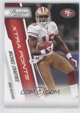 2010 Playoff Prestige - [Base] - Xtra Points Red #171 - Michael Crabtree /100