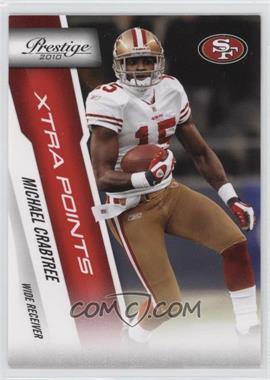 2010 Playoff Prestige - [Base] - Xtra Points Red #171 - Michael Crabtree /100