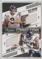 Matt Schaub, Andre Johnson #/50