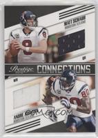 Matt Schaub, Andre Johnson #/250