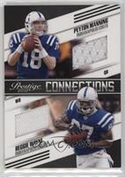 Peyton Manning, Reggie Wayne #/250