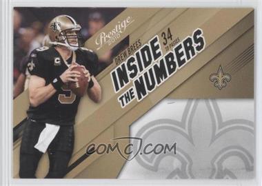 2010 Playoff Prestige - Inside the Numbers #6 - Drew Brees