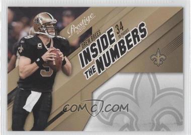 2010 Playoff Prestige - Inside the Numbers #6 - Drew Brees