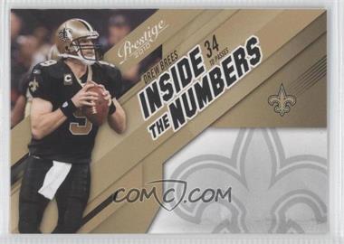 2010 Playoff Prestige - Inside the Numbers #6 - Drew Brees