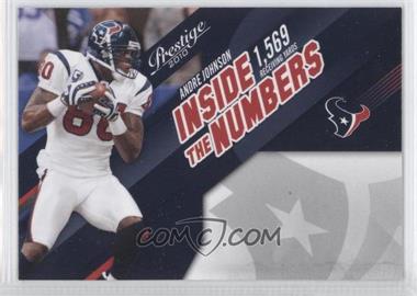 2010 Playoff Prestige - Inside the Numbers #8 - Andre Johnson