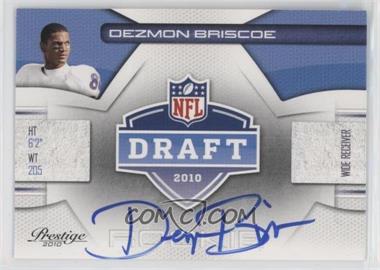 2010 Playoff Prestige - NFL Draft Class - Autographs #33 - Dezmon Briscoe
