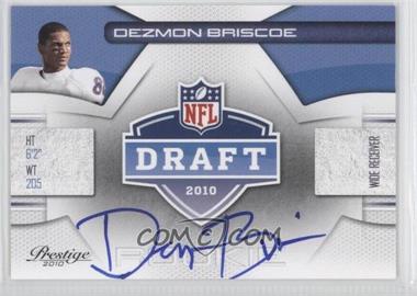 2010 Playoff Prestige - NFL Draft Class - Autographs #33 - Dezmon Briscoe