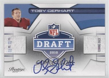 2010 Playoff Prestige - NFL Draft Class - Autographs #35 - Toby Gerhart