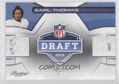 2010 Playoff Prestige - NFL Draft Class #18 - Earl Thomas