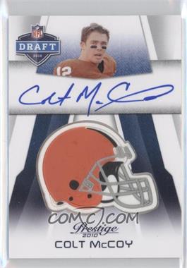 2010 Playoff Prestige - Pro Helmets Autographs #NFL-CM - Colt McCoy