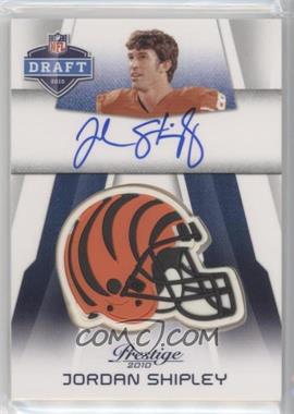 2010 Playoff Prestige - Pro Helmets Autographs #NFL-JS.1 - Jordan Shipley