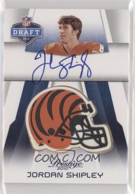 2010 Playoff Prestige - Pro Helmets Autographs #NFL-JS.1 - Jordan Shipley