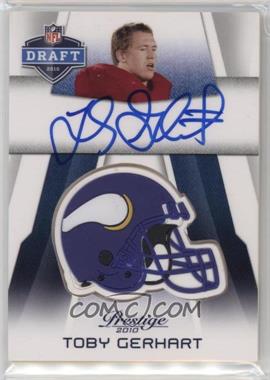 2010 Playoff Prestige - Pro Helmets Autographs #NFL-TG - Toby Gerhart