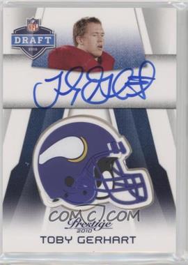 2010 Playoff Prestige - Pro Helmets Autographs #NFL-TG - Toby Gerhart