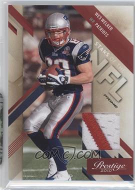 2010 Playoff Prestige - Stars of the NFL - Materials Prime #16 - Wes Welker /50