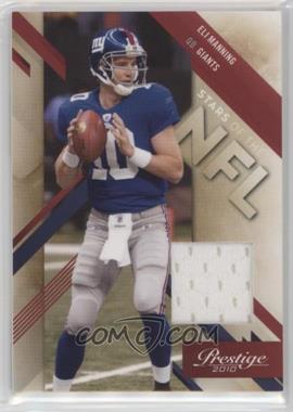 2010 Playoff Prestige - Stars of the NFL - Materials #19 - Eli Manning /250 [Noted]