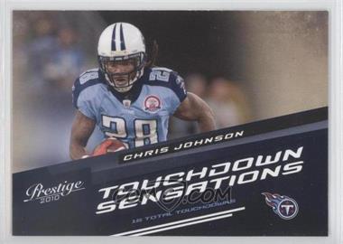 2010 Playoff Prestige - Touchdown Sensations #3 - Chris Johnson