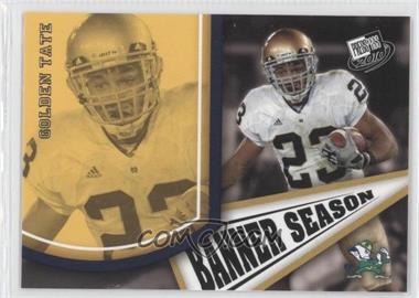 2010 Press Pass - Banner Season #BS-10 - Golden Tate