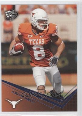 2010 Press Pass - [Base] - Blue #44 - Jordan Shipley