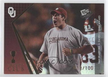 2010 Press Pass - [Base] - Gold #56 - Trophy Club - Sam Bradford /100