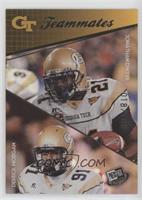 Teammates - Jonathan Dwyer, Derrick Morgan #/100