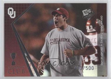 2010 Press Pass - [Base] - Reflectors #56 - Trophy Club - Sam Bradford /500