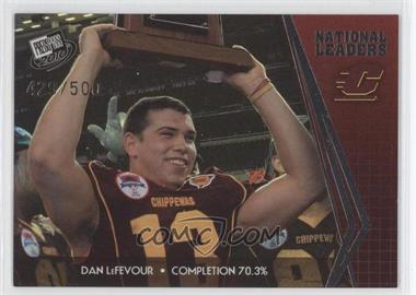 2010 Press Pass - [Base] - Reflectors #64 - National Leaders - Dan LeFevour /500