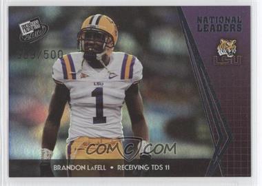 2010 Press Pass - [Base] - Reflectors #76 - National Leaders - Brandon LaFell /500