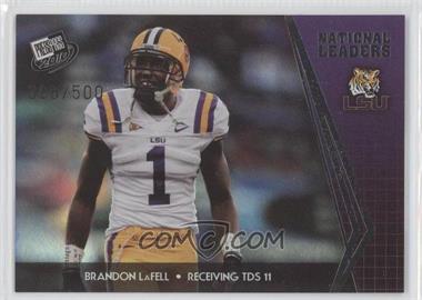 2010 Press Pass - [Base] - Reflectors #76 - National Leaders - Brandon LaFell /500