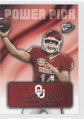 2010 Press Pass - [Base] #104 - Power Pick - Sam Bradford