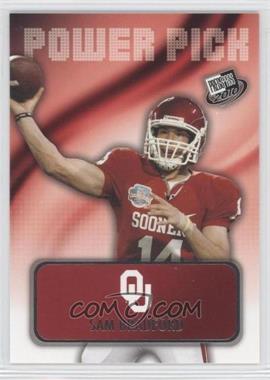 2010 Press Pass - [Base] #104 - Power Pick - Sam Bradford