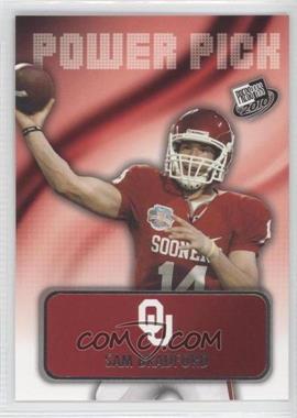 2010 Press Pass - [Base] #104 - Power Pick - Sam Bradford