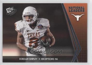 2010 Press Pass - [Base] #74 - National Leaders - Jordan Shipley