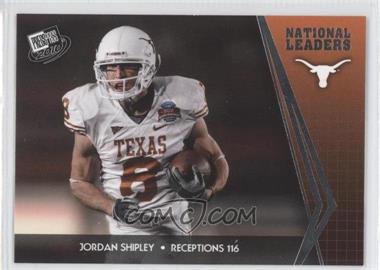 2010 Press Pass - [Base] #74 - National Leaders - Jordan Shipley